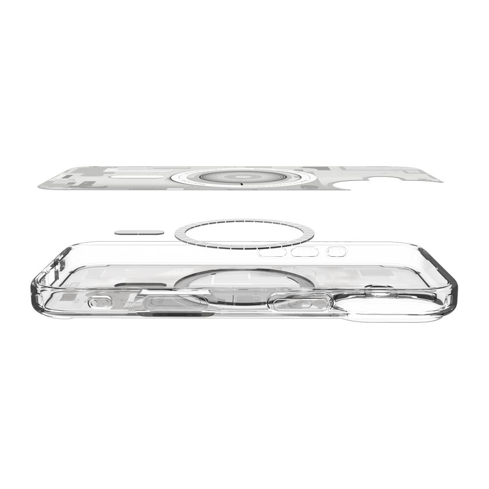 Spigen Ultra Hybrid MagSafe-etui til iPhone 17 Zero One - Hvid