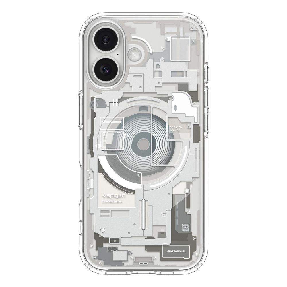 Spigen Ultra Hybrid MagSafe-etui til iPhone 17 Zero One - titanium