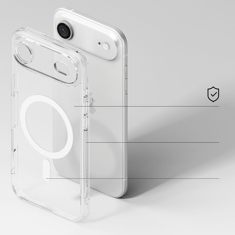 Ringke Fusion magnetisk MagSafe-etui til iPhone 17 Air - Klar