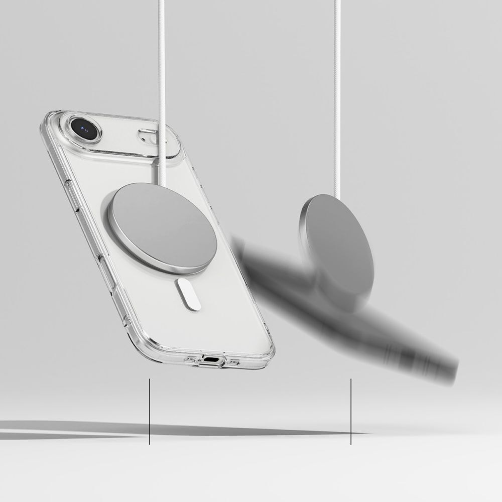 Ringke Fusion magnetisk MagSafe-etui til iPhone 17 Air - Klar