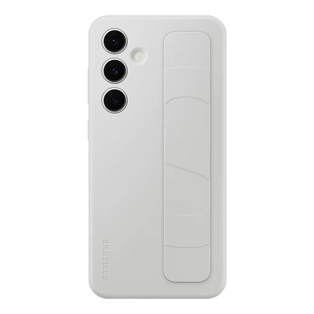 Samsung Standing Grip Case EF-GS921CLEGWW med hållare / stativ för Samsung Galaxy S24 FE - grå