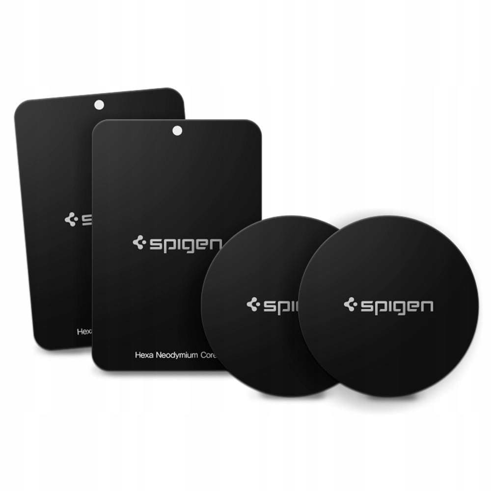Spigen MP-4P magnetplattor för bil - svart