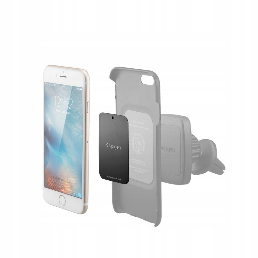 Spigen MP-4P magnetiske plader til bilen - sort