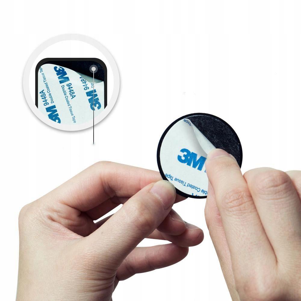 Spigen MP-4P magnetiske plader til bilen - sort