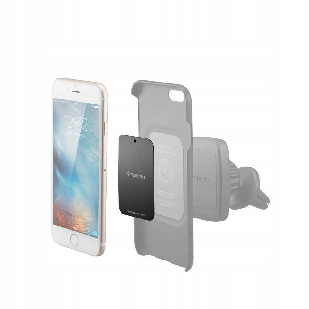 Spigen MP-4P magnetiske plader til bilen - sort