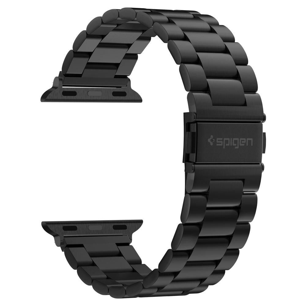 Spigen Modern Fit Band för Apple Watch 4 / 5 / 6 / 7 / 8 / SE / Ultra (42/44/45/49 mm) - Svart