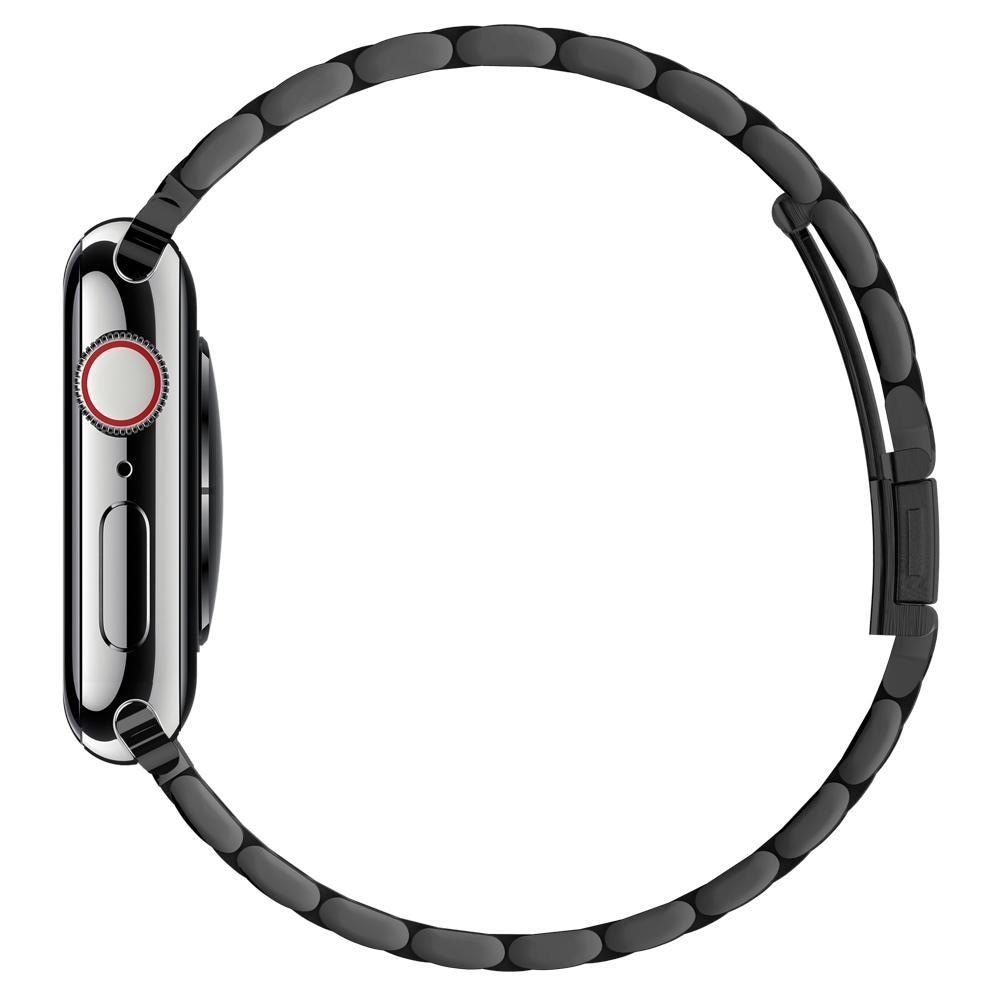 Spigen Modern Fit Band för Apple Watch 4 / 5 / 6 / 7 / 8 / SE / Ultra (42/44/45/49 mm) - Svart