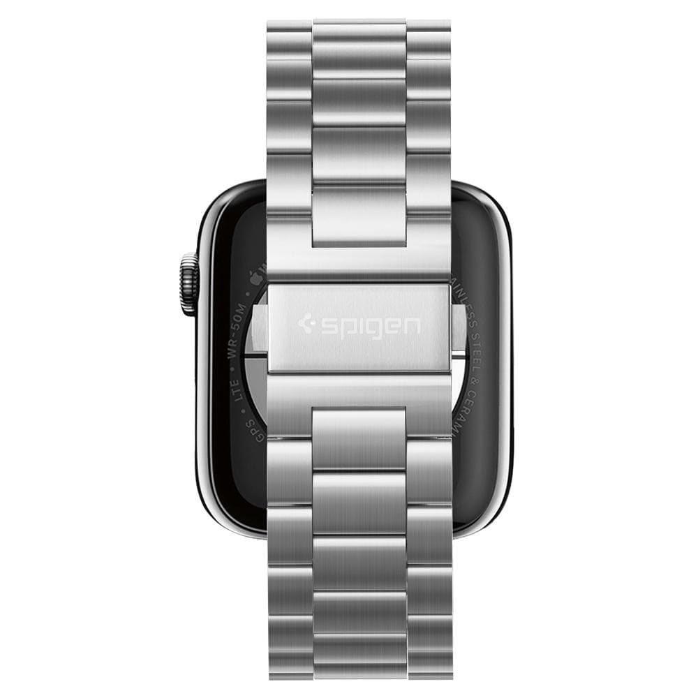 Spigen Modern Fit-bånd til Apple Watch 4/5/6/7/8/9/SE/Ultra (42/44/45/49 mm) - Sølv