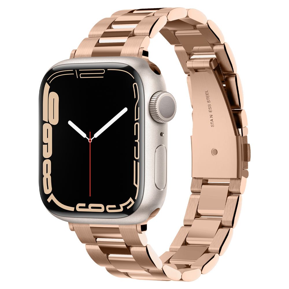 Spigen Modern Fit-armband för Apple Watch 4/5/6/7/8/SE (38/40/41 mm) - Rose Gold
