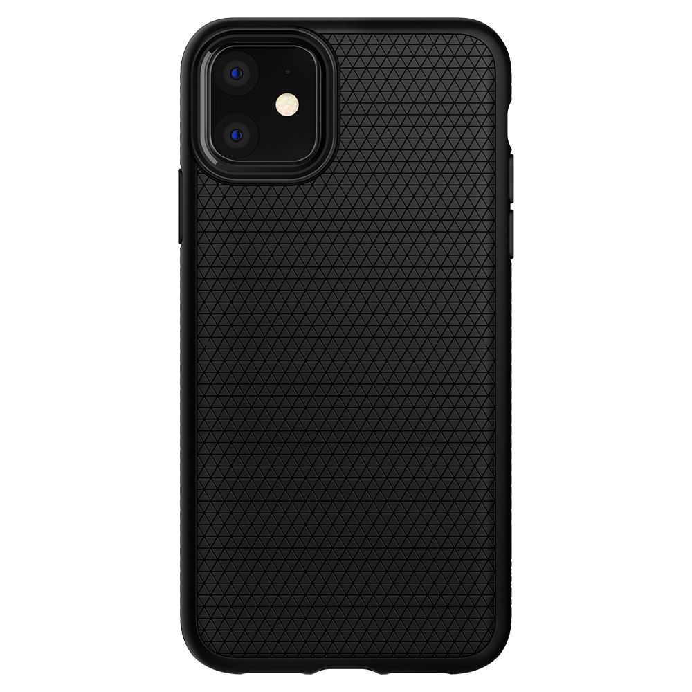 Spigen Liquid Air iPhone 11-kuffert - mat sort