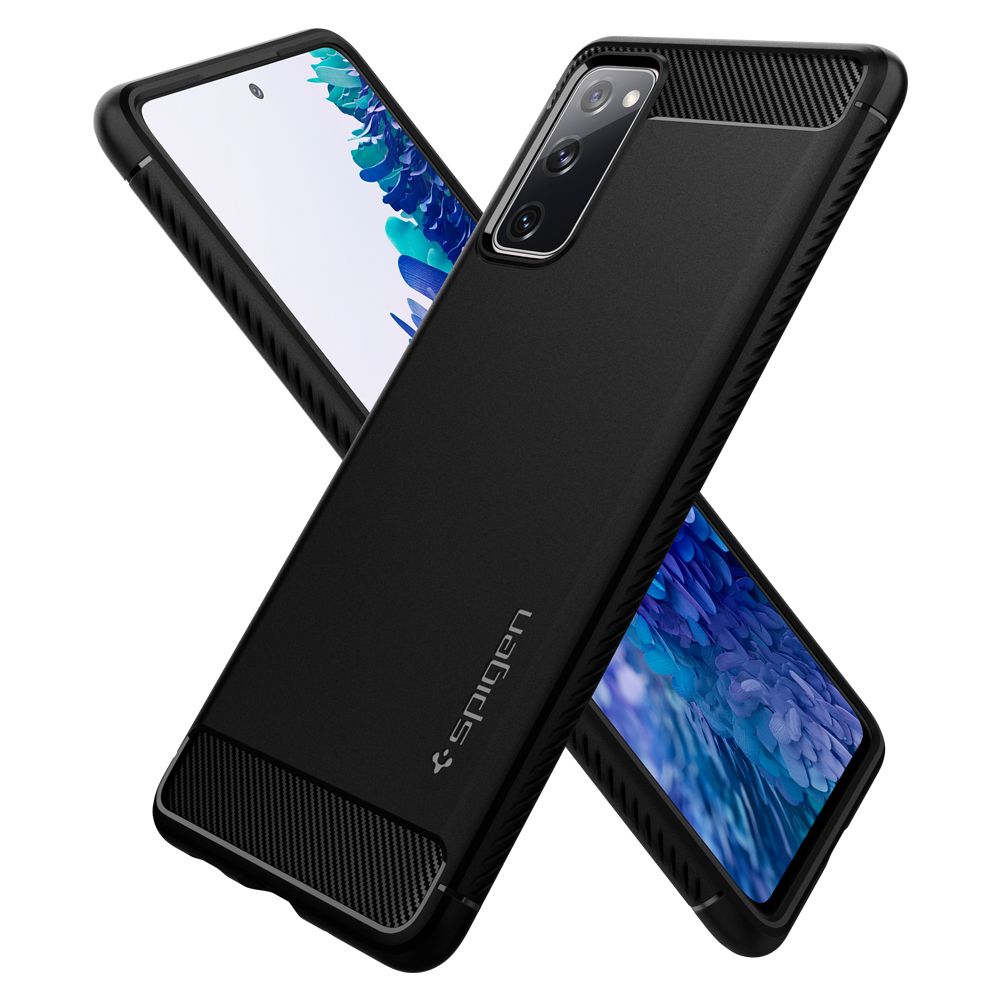 Spigen Robust panseretui til Samsung Galaxy S20 FE - mat sort