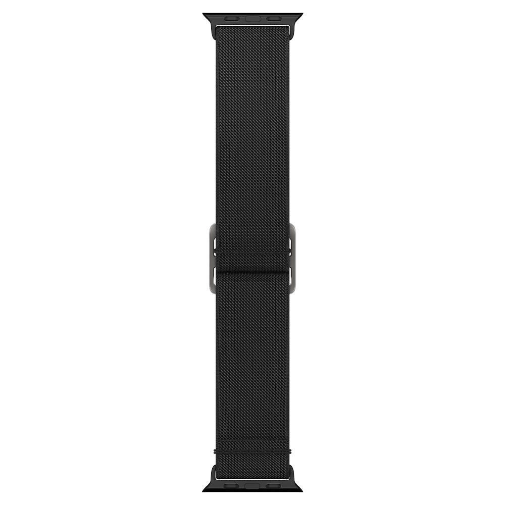 Spigen Fit Lite-rem til Apple Watch 4/5/6/7/8/9/SE/Ultra (42/44/45/49 mm) - Sort