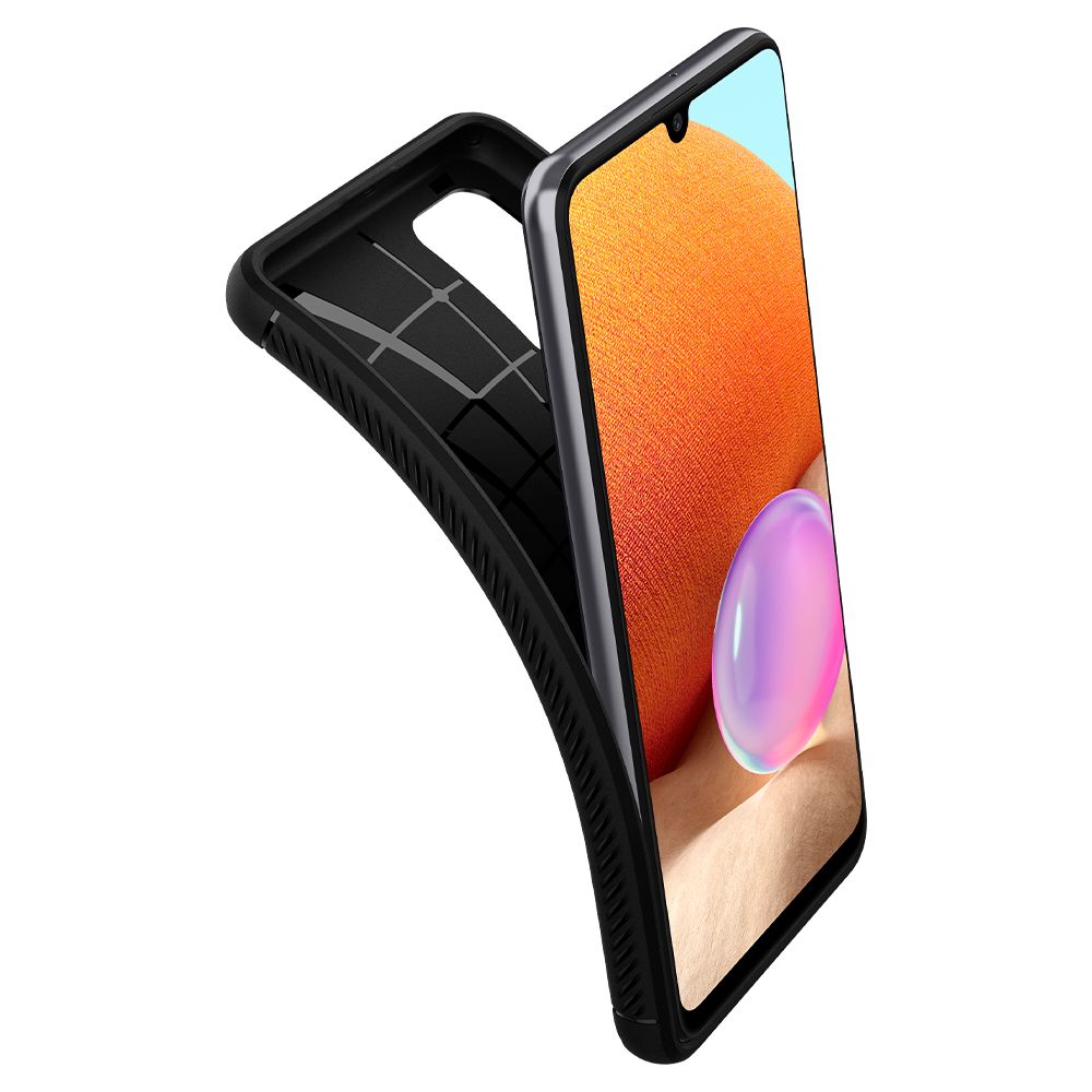 Spigen Robust panseretui til Samsung Galaxy A52 / A52S - mat sort