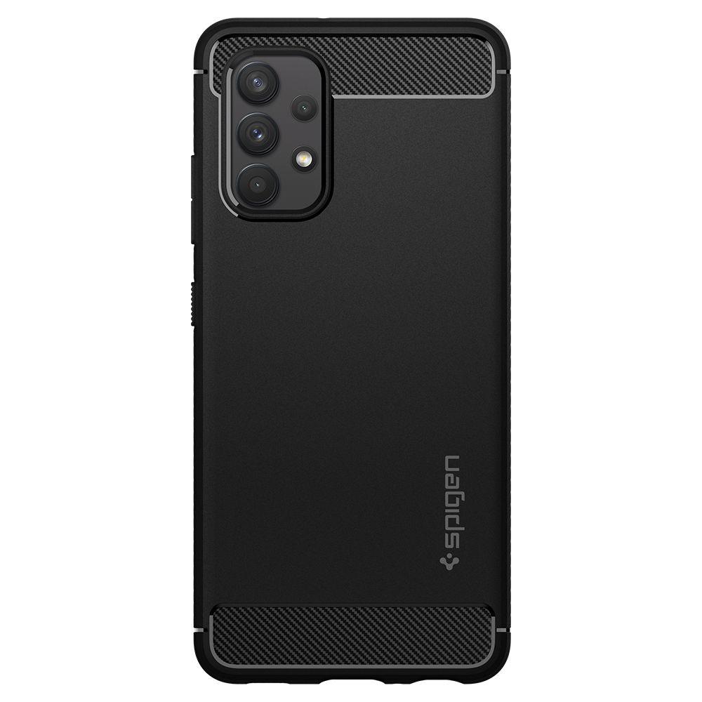Spigen Robust panseretui til Samsung Galaxy A52 / A52S - mat sort