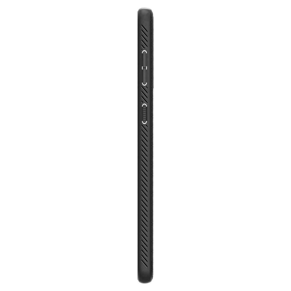 Spigen Liquid Air-etui til Samsung Galaxy S21 - mat sort