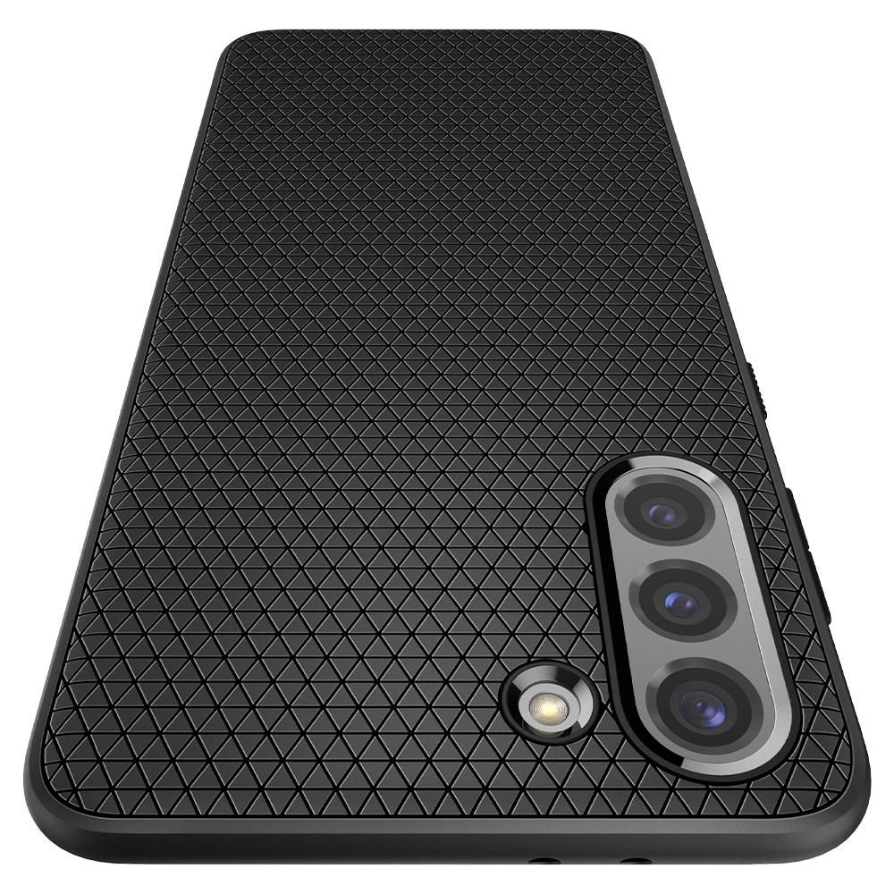 Spigen Liquid Air-etui til Samsung Galaxy S21 - mat sort