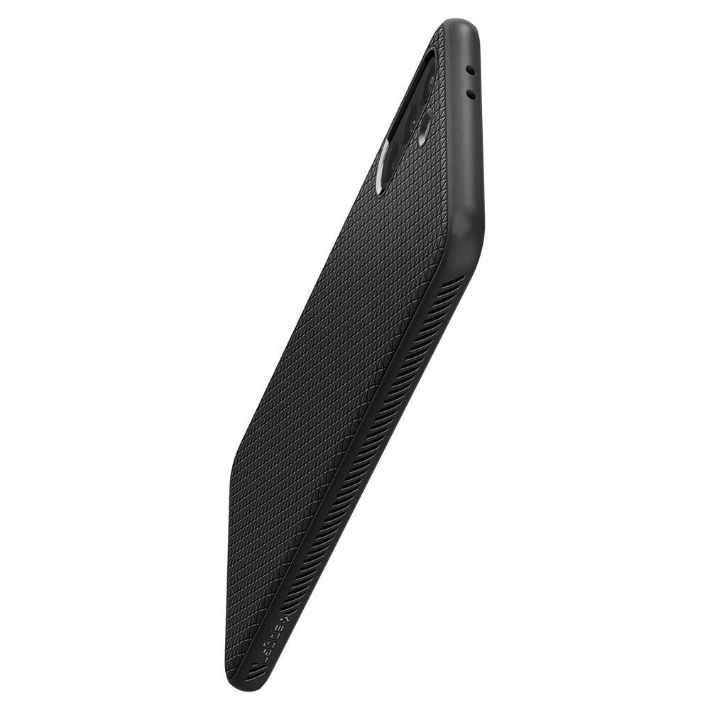 Spigen Liquid Air-etui til Samsung Galaxy S21 - mat sort