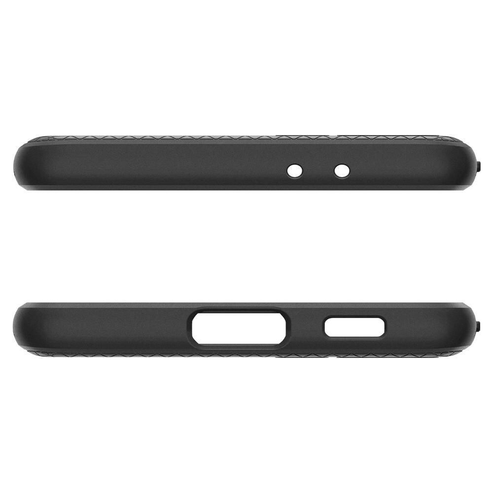 Spigen Liquid Air-etui til Samsung Galaxy S21 - mat sort