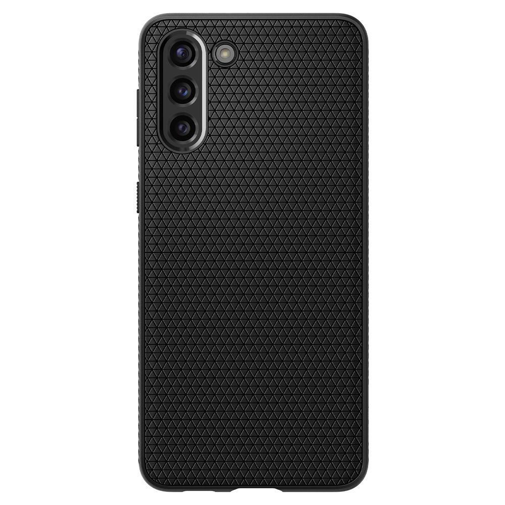 Spigen Liquid Air-etui til Samsung Galaxy S21 - mat sort