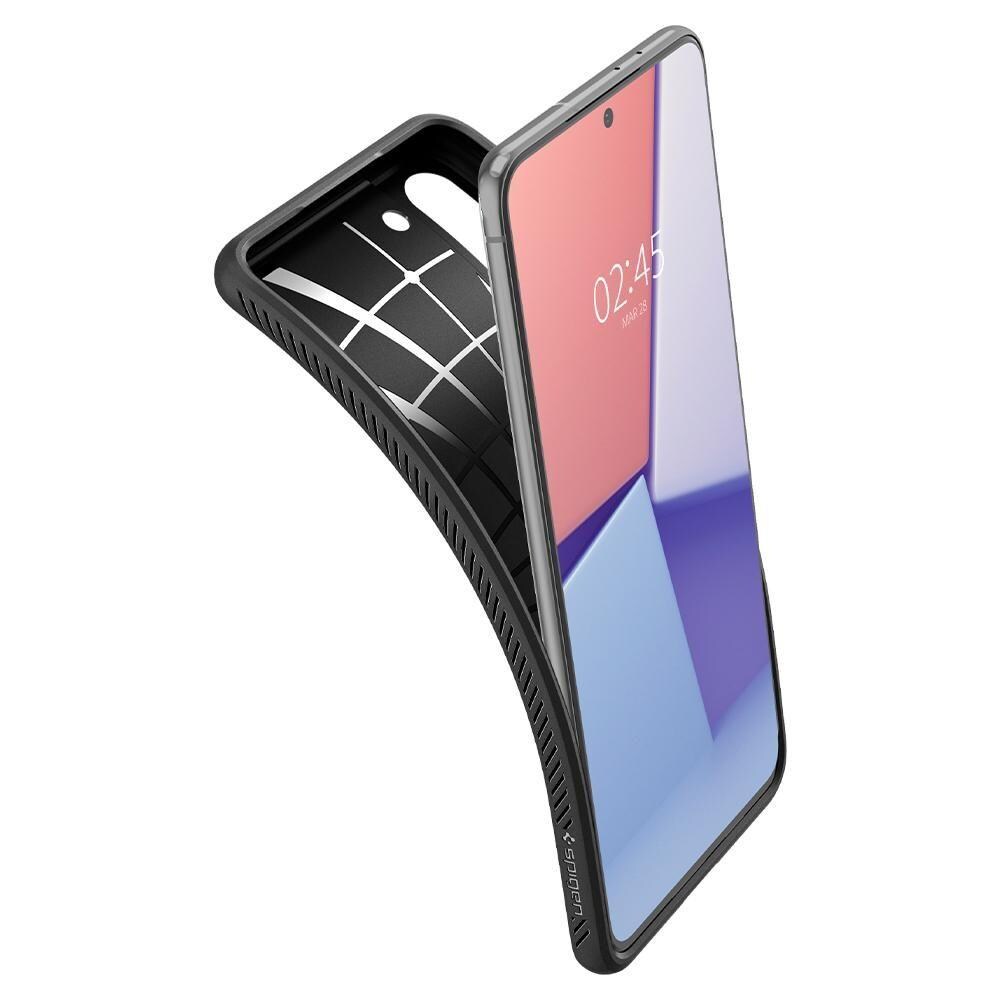 Spigen Liquid Air-etui til Samsung Galaxy S21 - mat sort