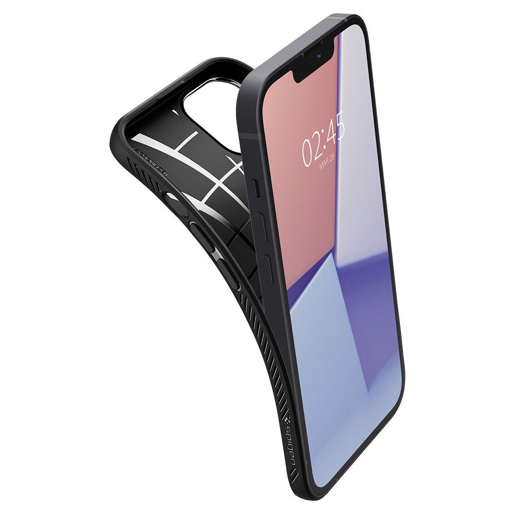 Spigen Liquid Air-etui til iPhone 13 mini - mat sort