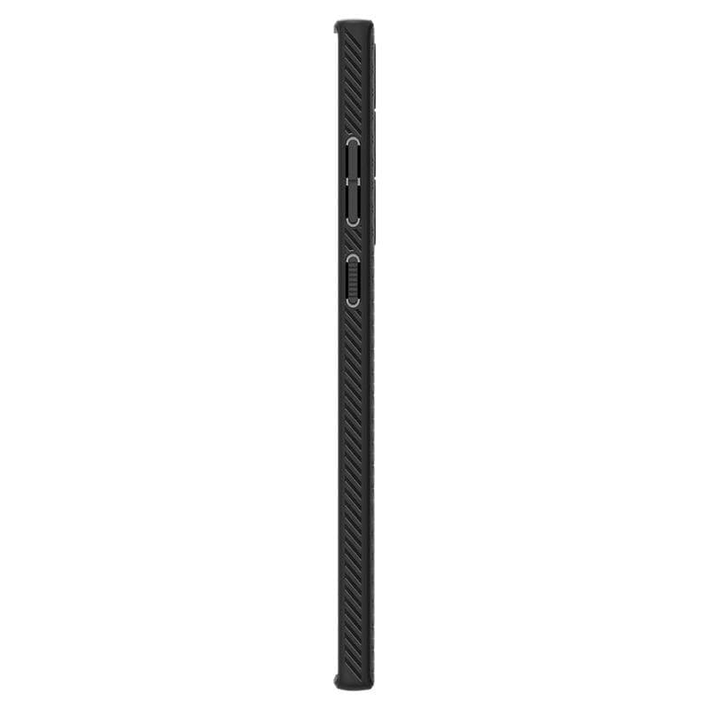 Spigen Liquid Air-etui til Samsung Galaxy S22 Ultra - mat sort