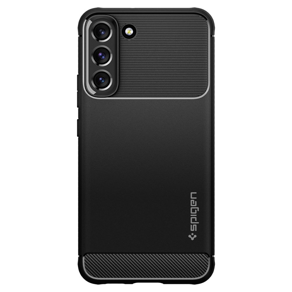 Spigen Robust panseretui til Samsung Galaxy S22 - mat sort