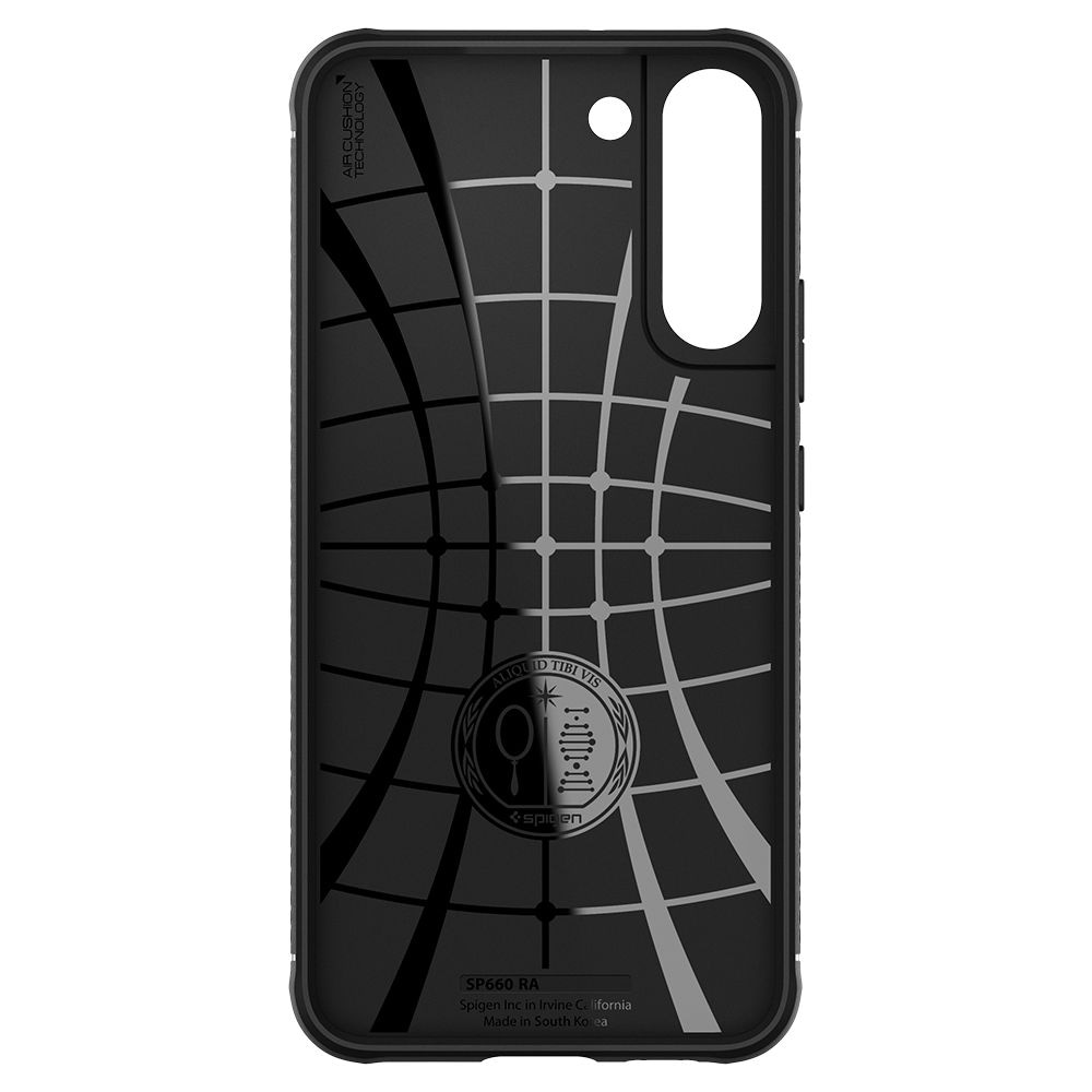 Spigen Robust panseretui til Samsung Galaxy S22 - mat sort