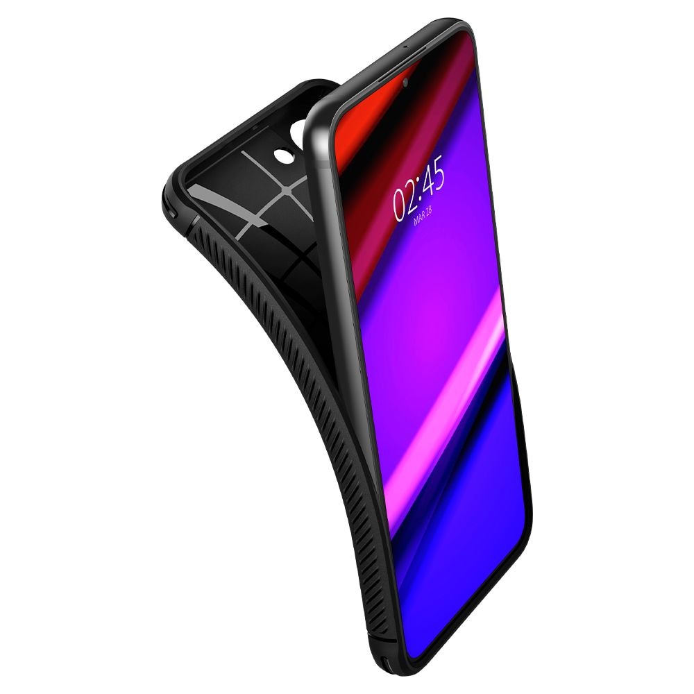 Spigen Robust panseretui til Samsung Galaxy S22 - mat sort