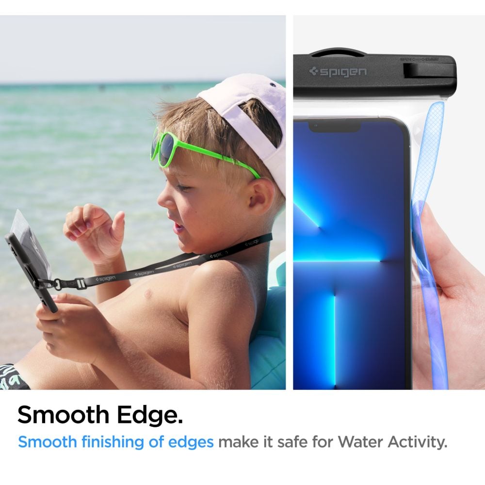 Spigen Aqua Shield A601-etui vandtæt IPX8 - gennemsigtig
