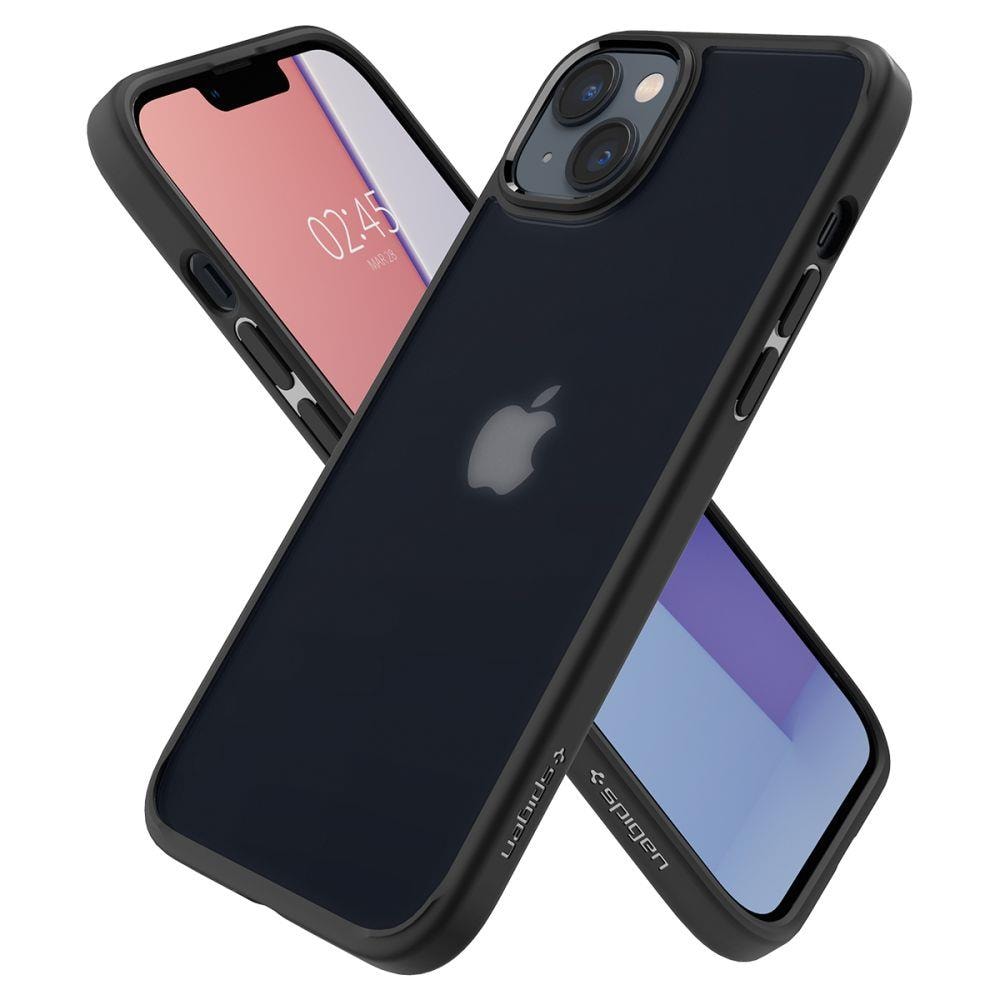Spigen Ultra Hybrid iPhone 14 Plus-etui - mat sort
