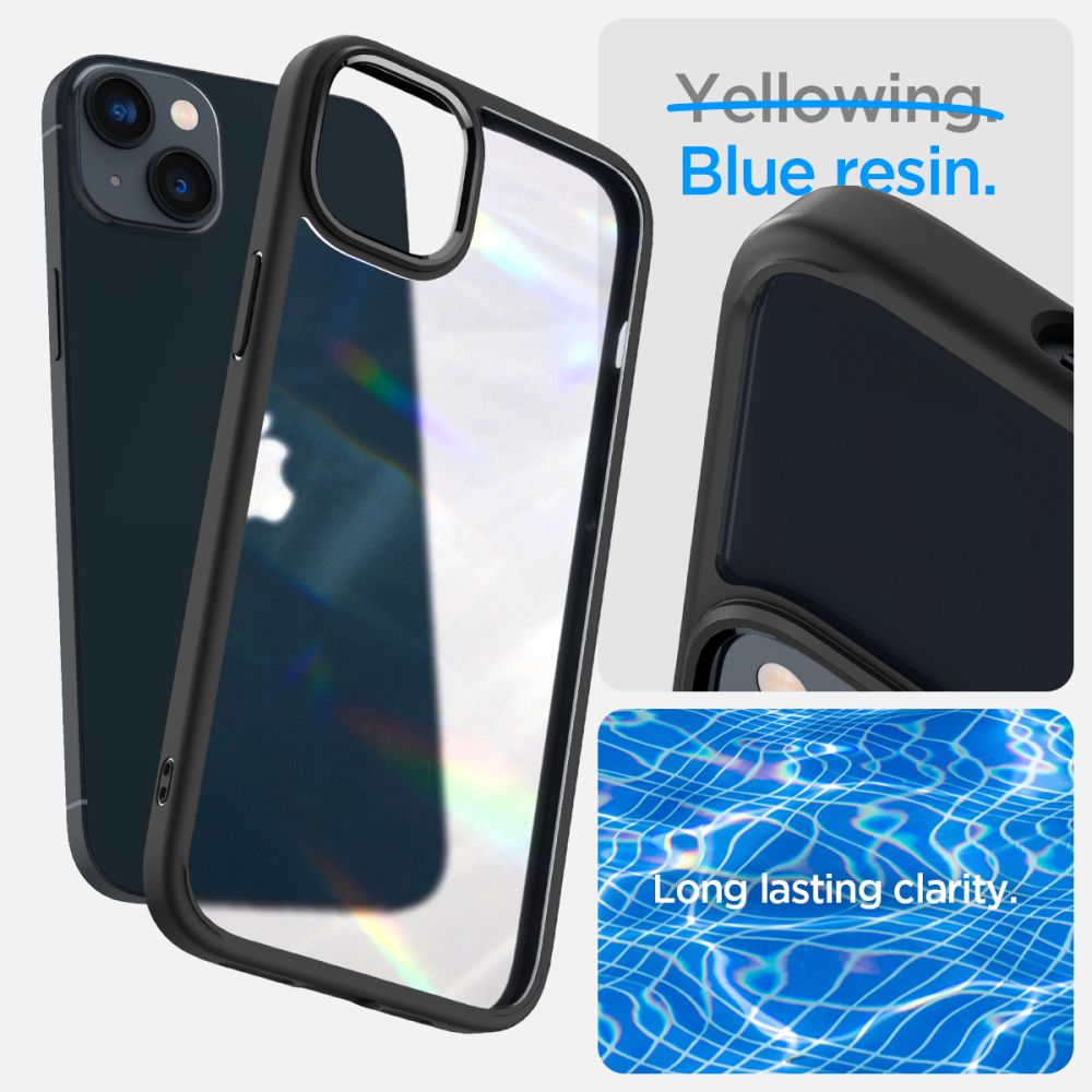 Spigen Ultra Hybrid iPhone 14 Plus-etui - mat sort