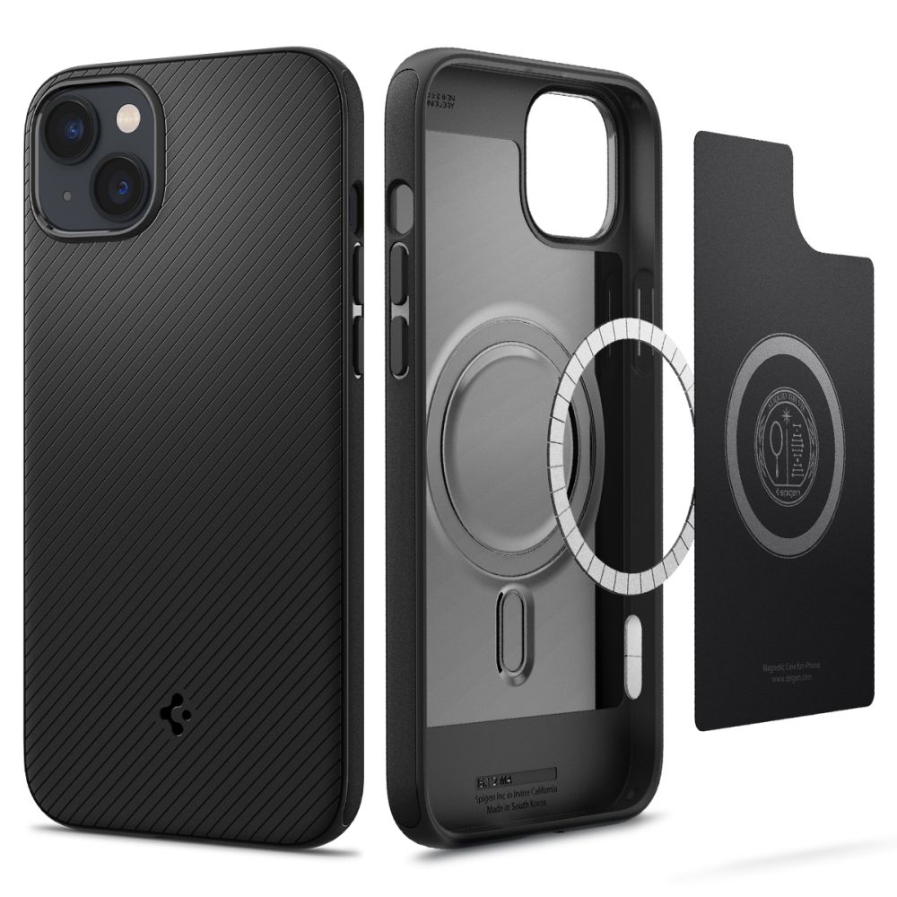 Spigen Mag Armor iPhone 14 Plus-fodral - matt svart