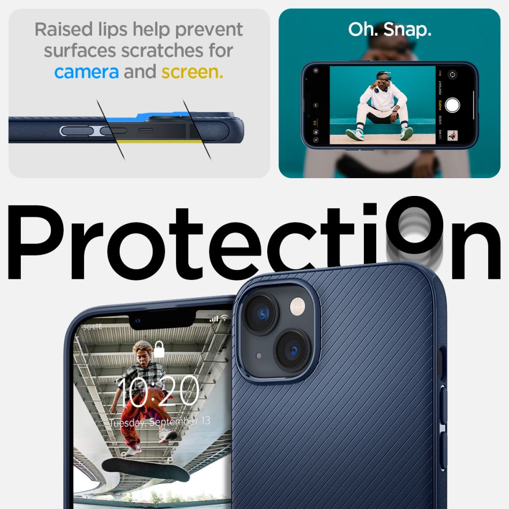 Spigen Mag Armor iPhone 14 Plus-etui - Blå