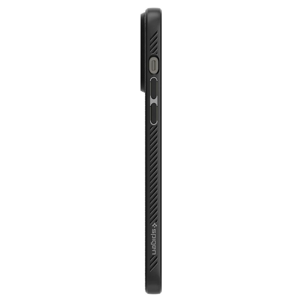Spigen Liquid Air iPhone 14 Pro-etui - mat sort