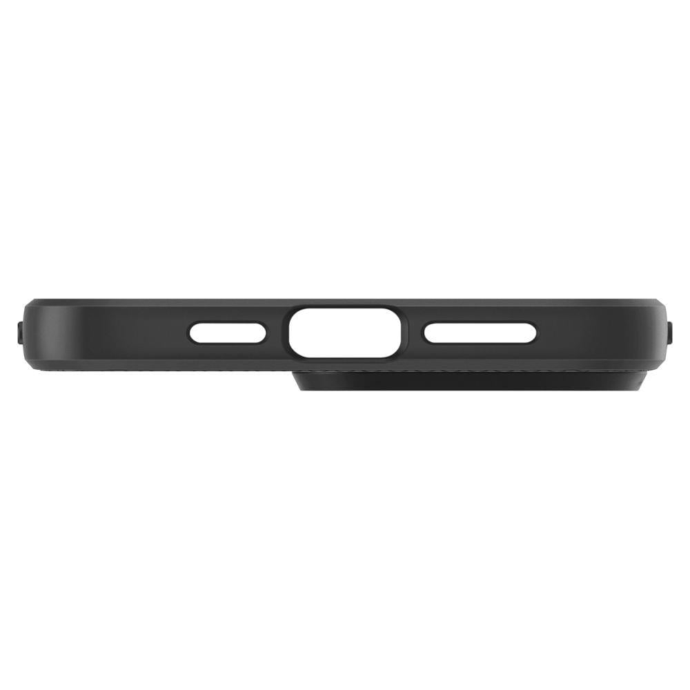 Spigen Liquid Air iPhone 14 Pro-etui - mat sort