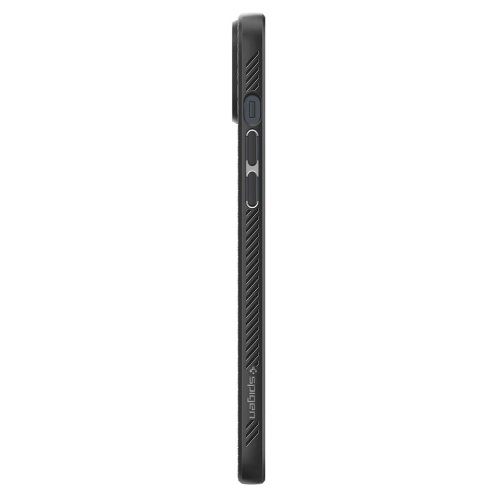 Spigen Liquid Air iPhone 14-kuffert - mat sort
