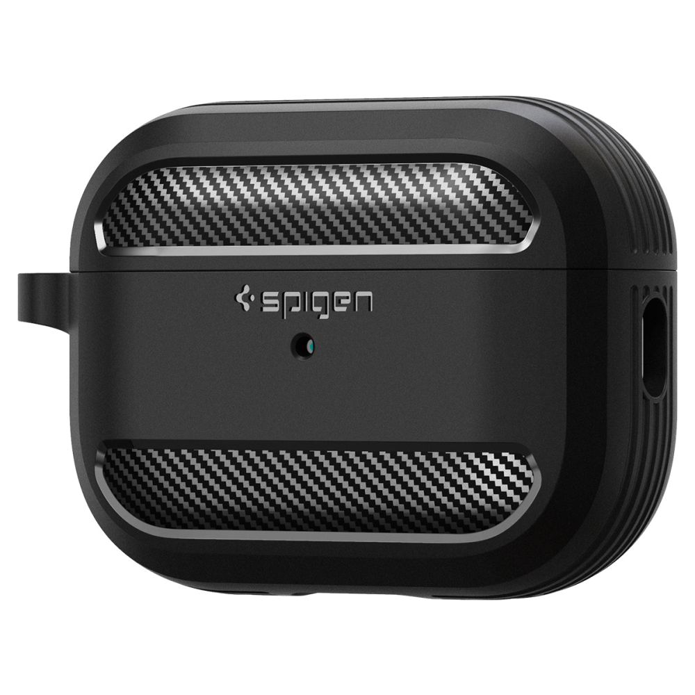 Spigen Robust skyddsfodral för Apple AirPods Pro 1 / 2 - Matt svart