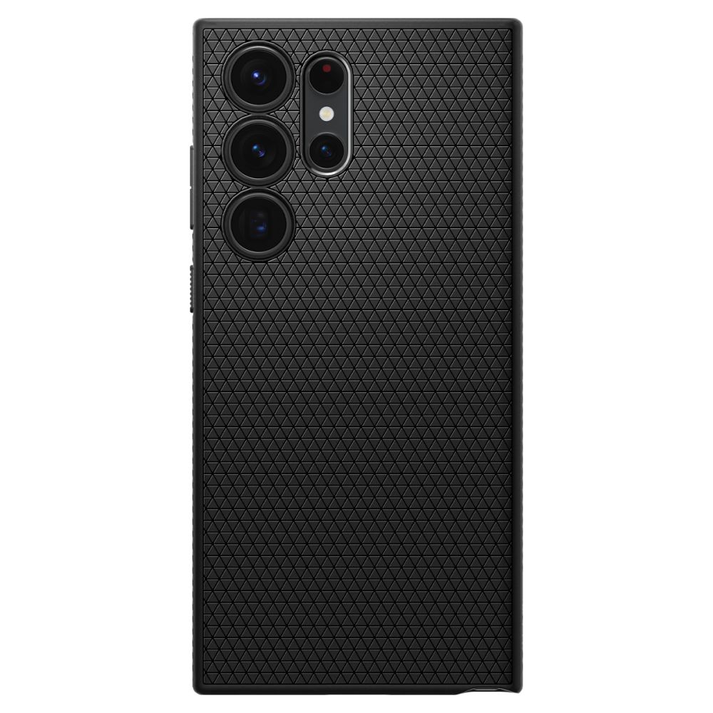 Spigen Liquid Air-etui til Samsung Galaxy S23 Ultra - mat sort