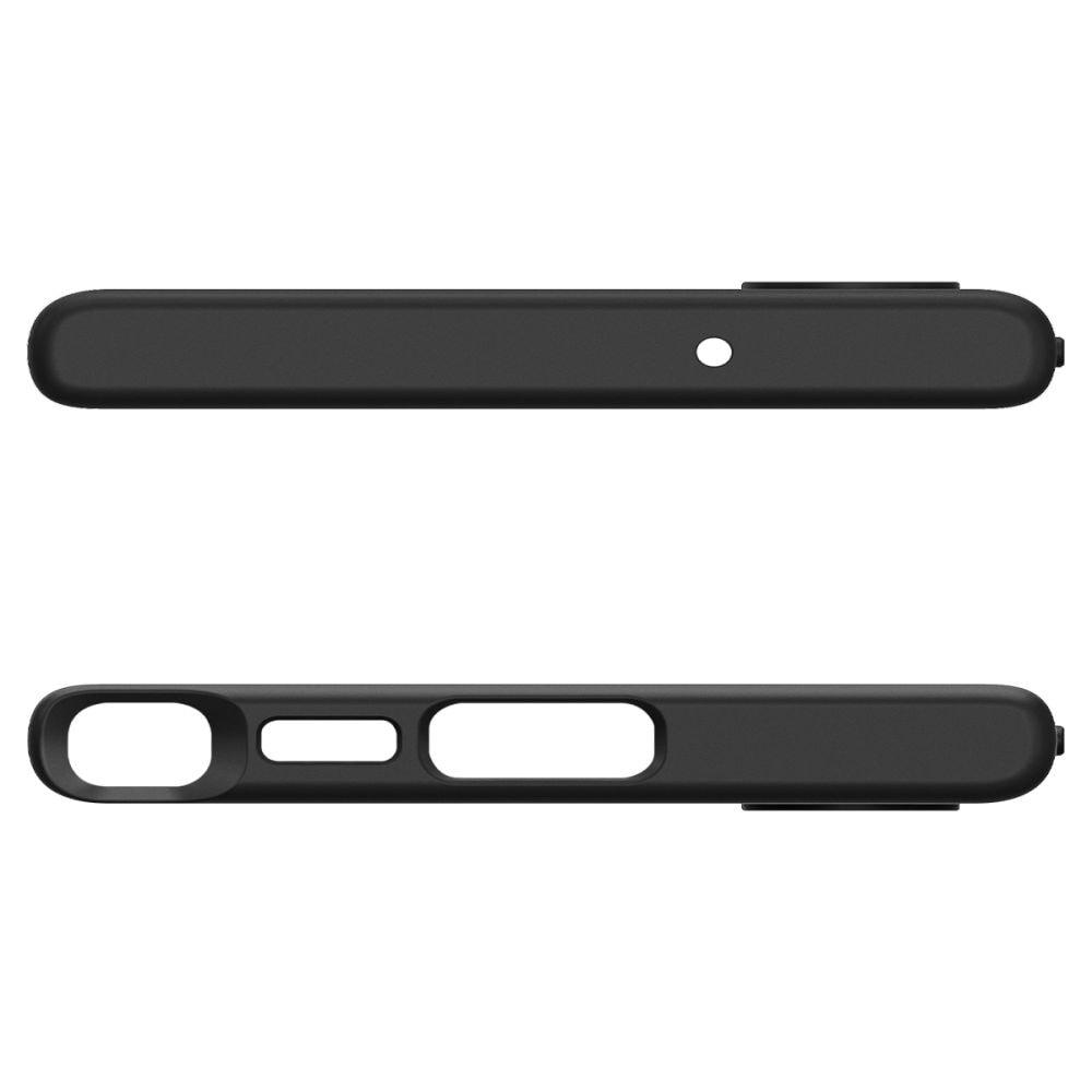 Spigen Liquid Air-etui til Samsung Galaxy S23 Ultra - mat sort