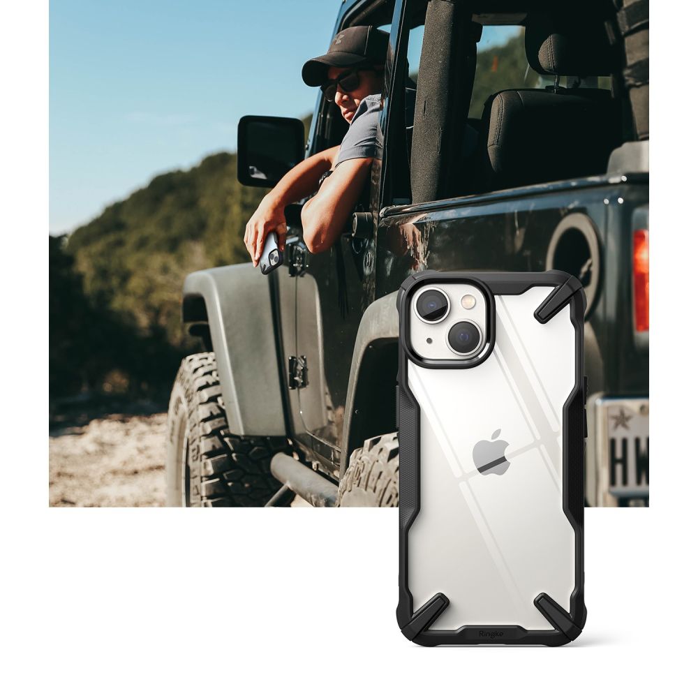 Ringke Apple iPhone 14 Plus 6.7"FUSION X BLACK