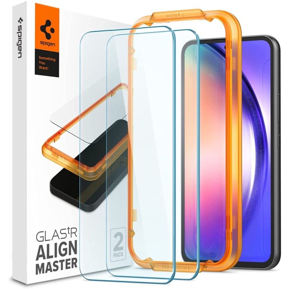 Spigen ALM Glas.tR härdat glas för Samsung Galaxy A54 5G - 2 st.