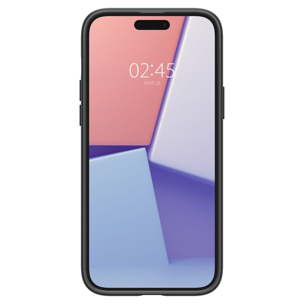 Spigen Thin Fit iPhone 15-etui - sort