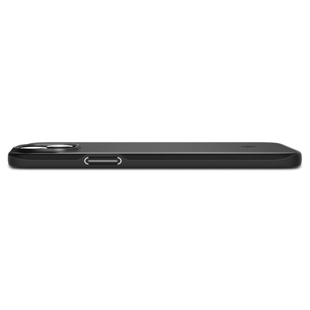 Spigen Thin Fit iPhone 15-etui - sort