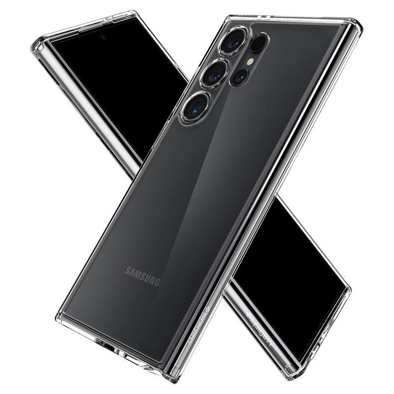 Spigen Ultra Hybrid-etui til Samsung Galaxy S24 Ultra - Transparent