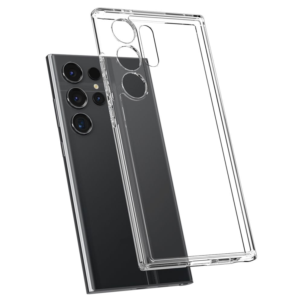 Spigen Ultra Hybrid-etui til Samsung Galaxy S24 Ultra - Transparent