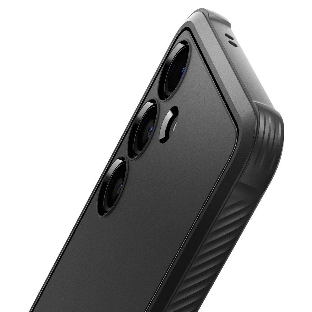 Spigen Robust panseretui til Samsung Galaxy S24 - mat sort
