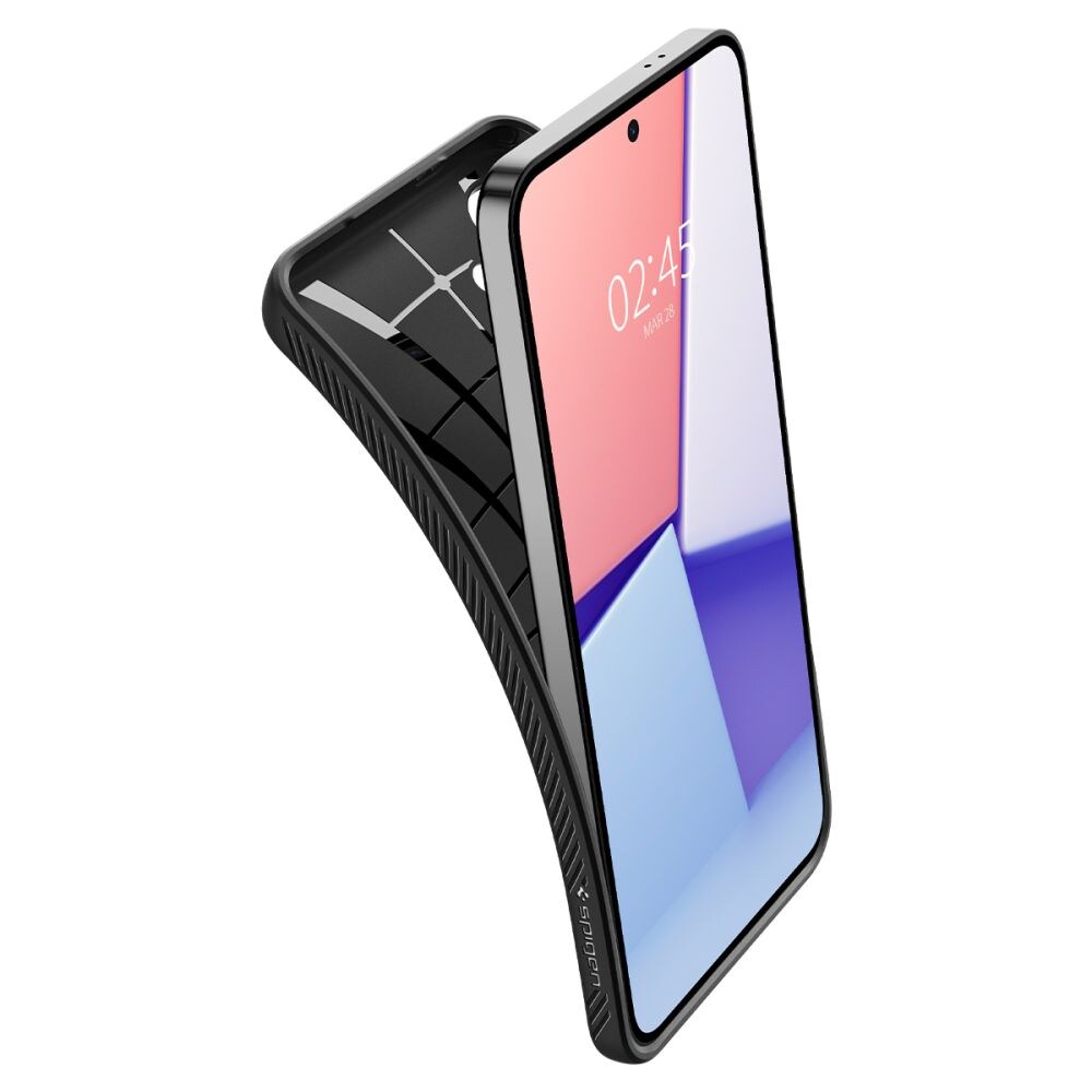Spigen Liquid Air-etui til Samsung Galaxy S24 - mat sort