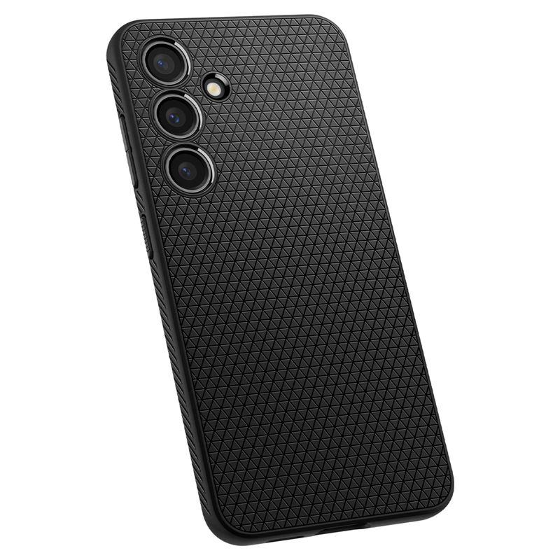 Spigen Liquid Air-etui til Samsung Galaxy S24 - mat sort