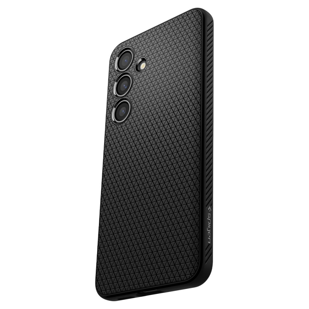 Spigen Liquid Air-etui til Samsung Galaxy S24 - mat sort